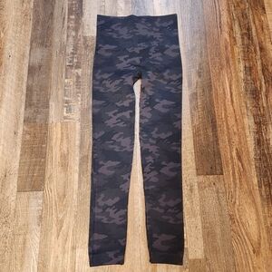 Spanx Black Camo Leggings